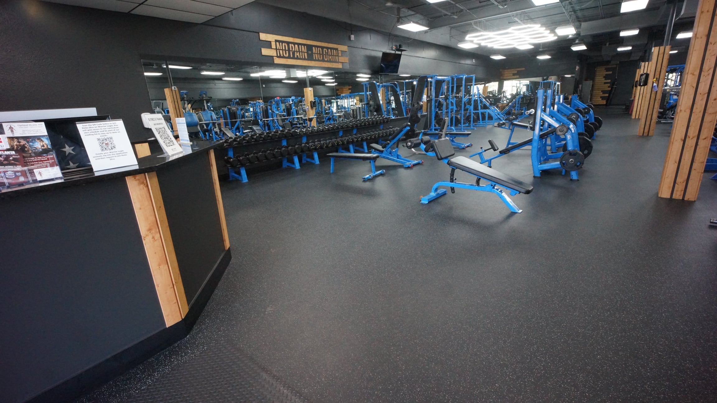 Free Weights Area